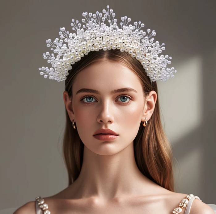 Perlen Baut Haarreif Jakoba