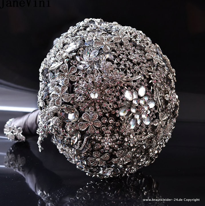 Sparkly Kristall Diamant Braut Blumenstrauß Jacqueline
